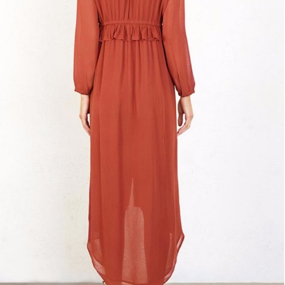 Chan Luu Boho Romantic Paprika Dress Sz. Small - Picture 3 of 7